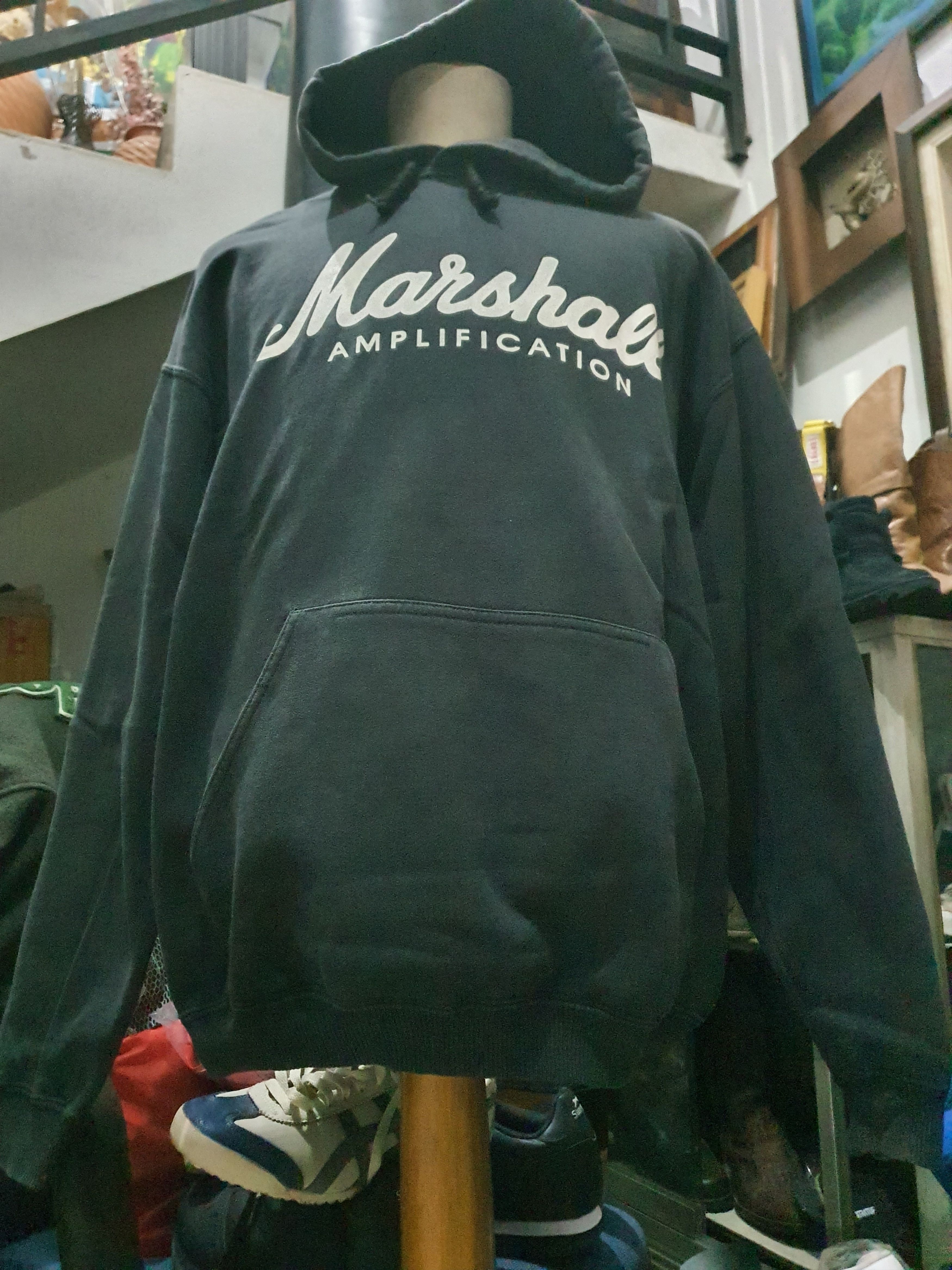 Band Tees 🌈 Marshall amplification vtg Hoodie L XL 🕸 Size US L / EU 52-54 / 3 - 7 Thumbnail