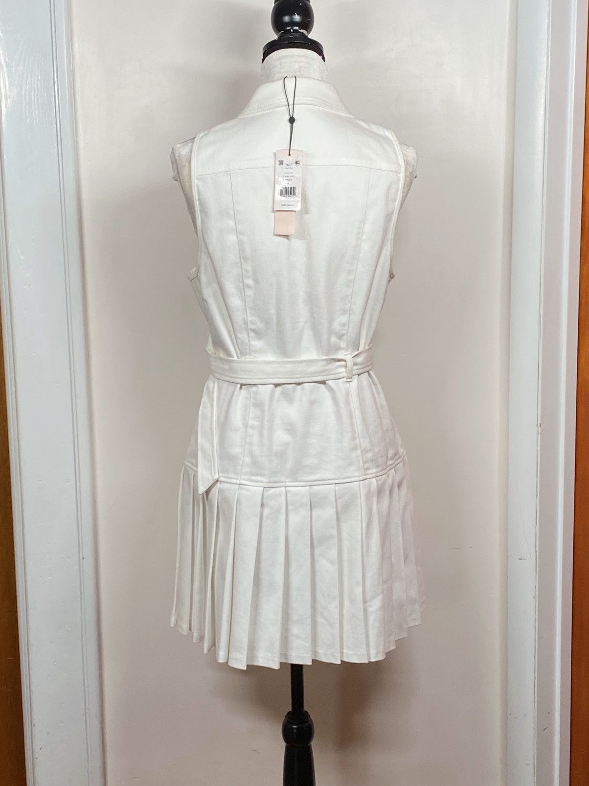Cinq a Sept Cinq à Sept Moxie Denim Mini Shirtdress size 14 Size XL / US 12-14 / IT 48-50 - 10 Thumbnail