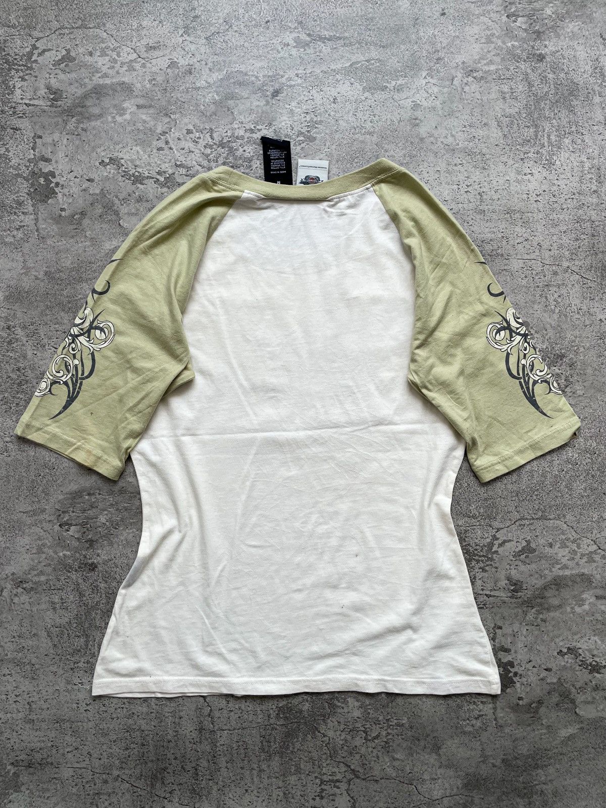 Harley Davidson Vintage Y2K Harley Davidson 3/4 Sleeve Raglan T-shirt Size S / US 4 / IT 40 - 7 Thumbnail