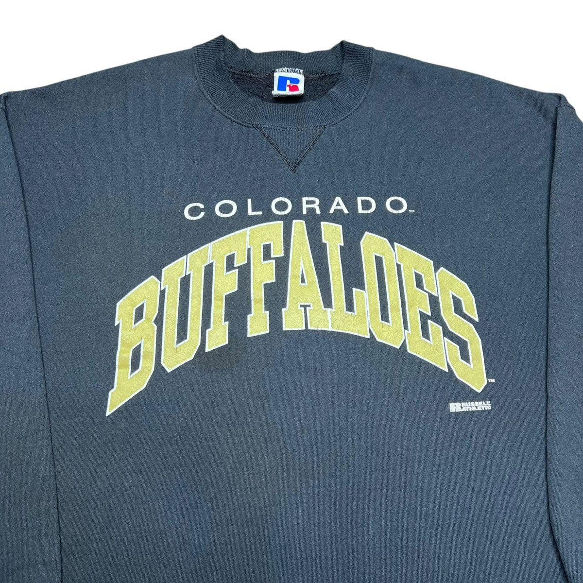 Russell Athletic 1990s NCAA Colorado Buffaloes Russell Athletic Sweatshirt Size US XL / EU 56 / 4 - 14 Thumbnail