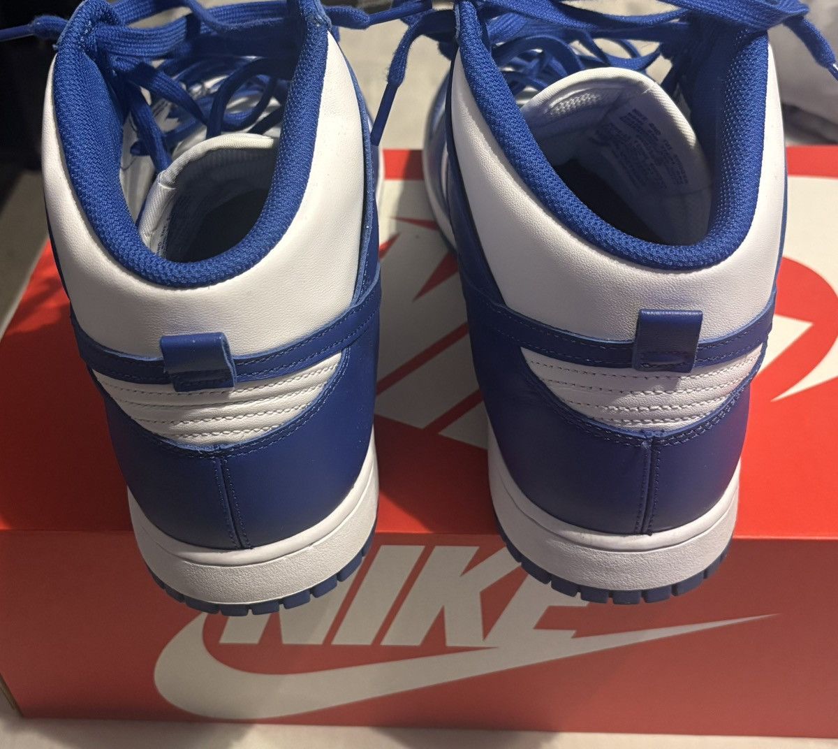 Nike × Vintage Nike “Kentucky” Dunk High, Size 13 Size US 13 / EU 46 - 5 Thumbnail