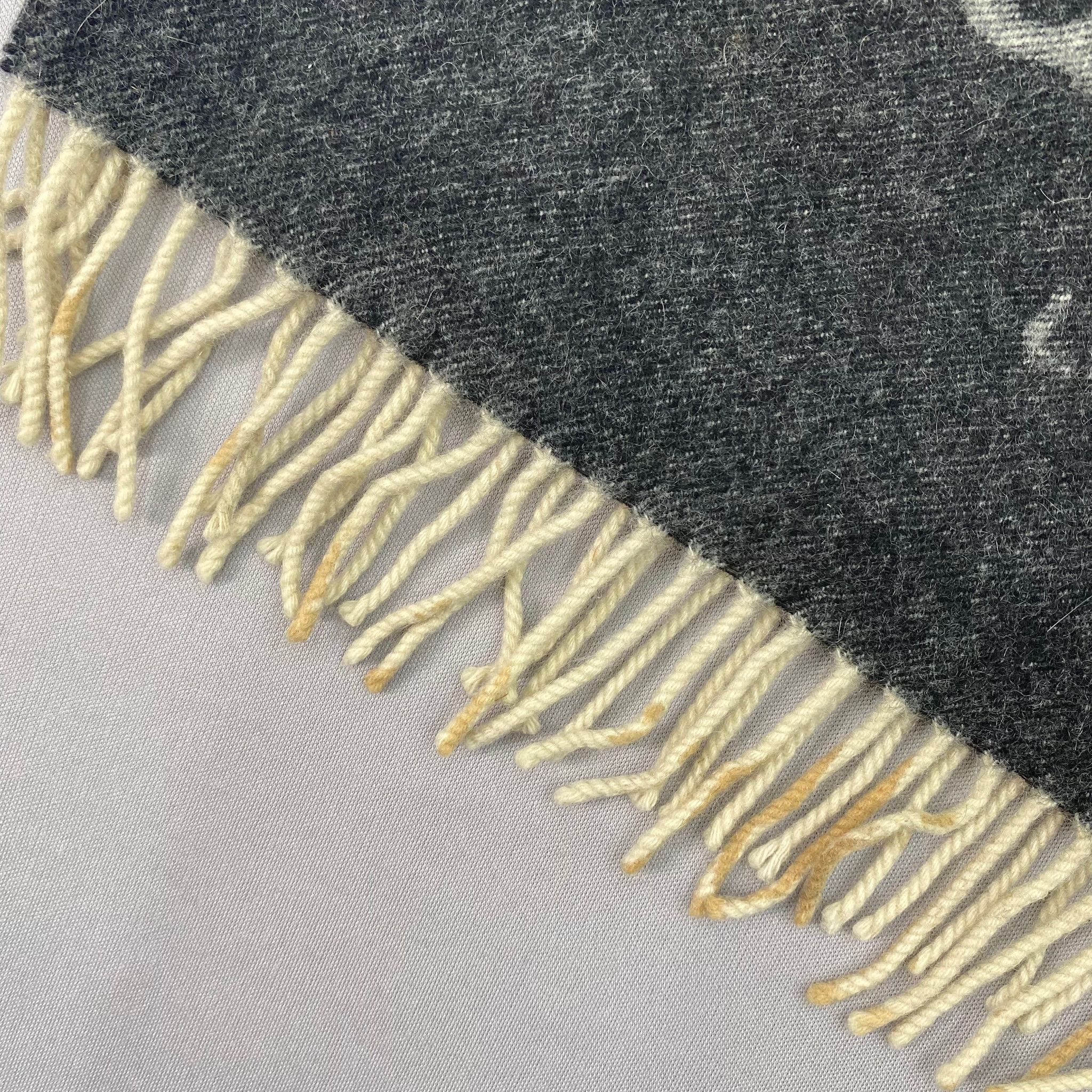 Alfred Dunhill Vintage Alfred Dunhill Scarf Muffler Fringe Scarves Size ONE SIZE - 6 Thumbnail