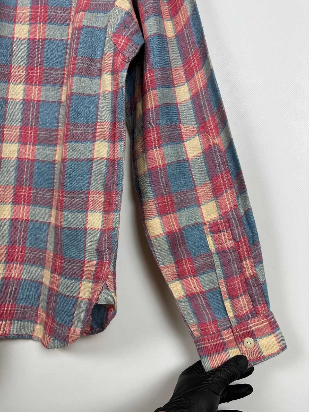 Polo Ralph Lauren RRL Ralph Lauren Double RL Flannel Long Sleeve Button Shirt Size US M / EU 48-50 / 2 - 20 Thumbnail
