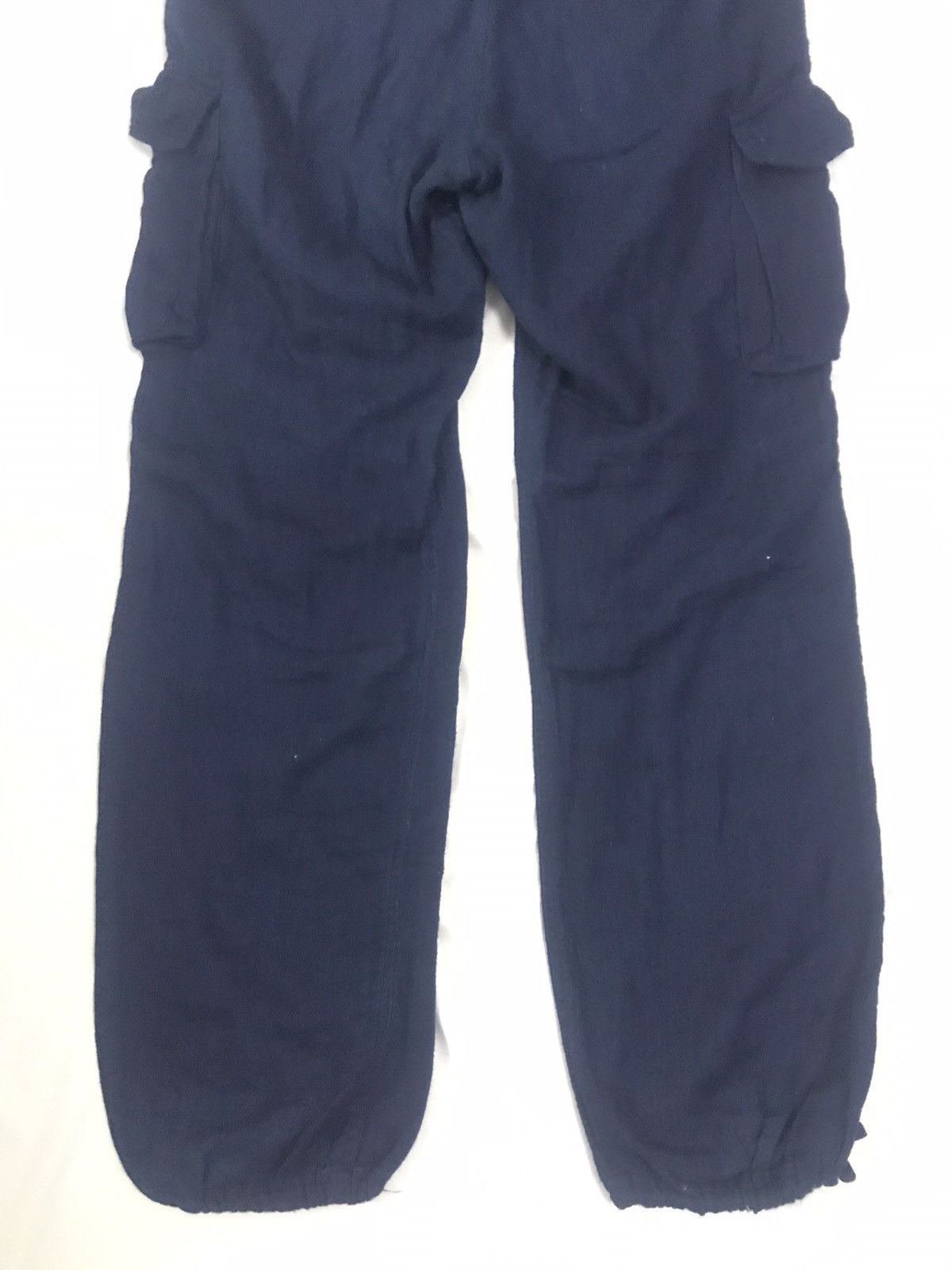 Indigo × Japanese Brand GAIJIN MADE - INDIGO DYED SOFT COTTON CARGO PANTS Size US 29 - 12 Thumbnail