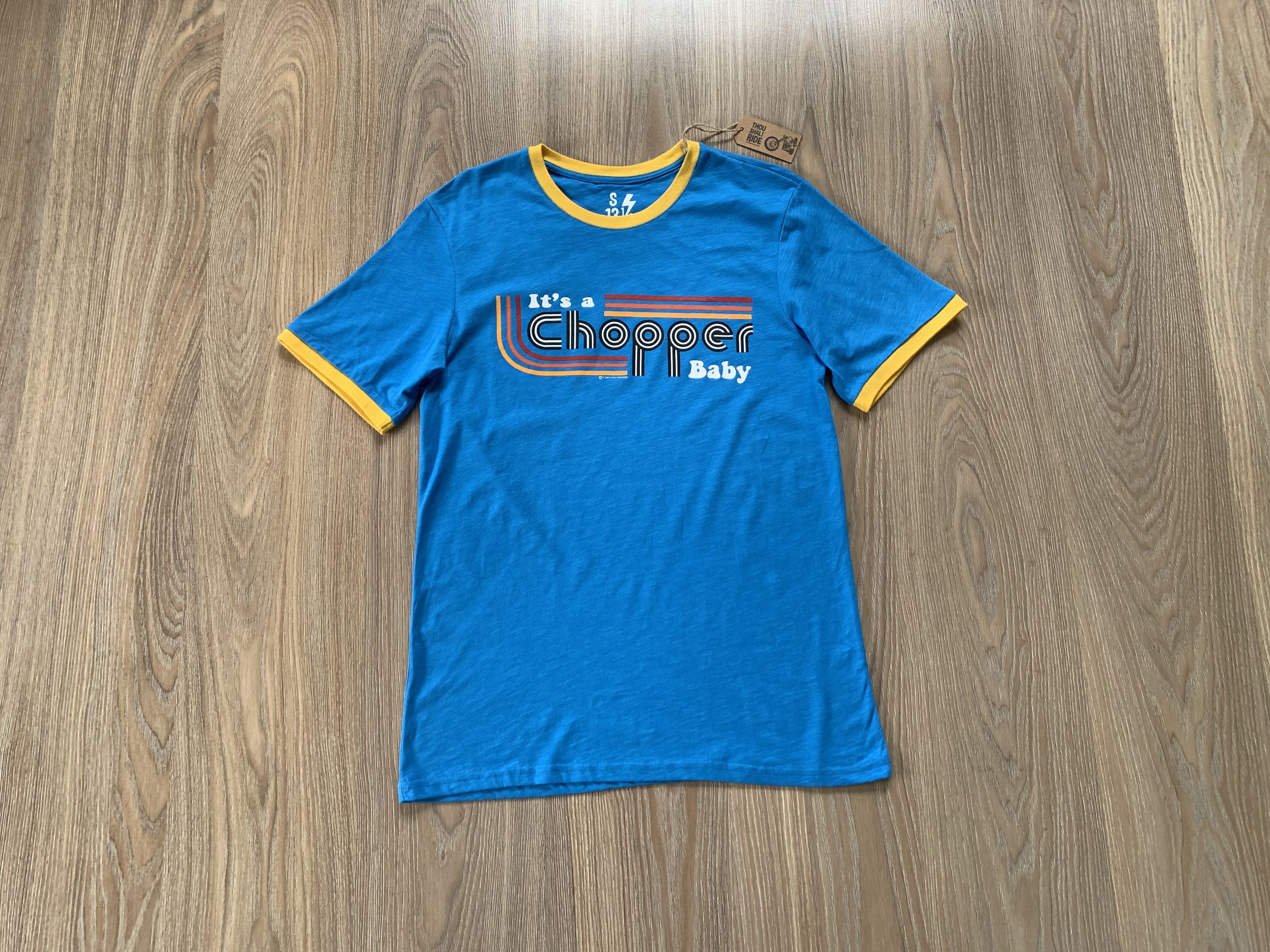 West Coast Choppers Mens 13 1/2 Magazine It’s a Chopper Baby T Shirt Size US L / EU 52-54 / 3 - 1 Thumbnail