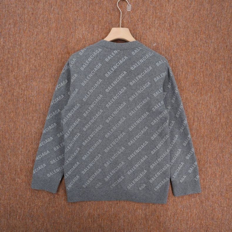 Balenciaga Balenciaga Cashmere Full Print Bullet Screen Cardigan Size US S / EU 44-46 / 1 - 5 Thumbnail