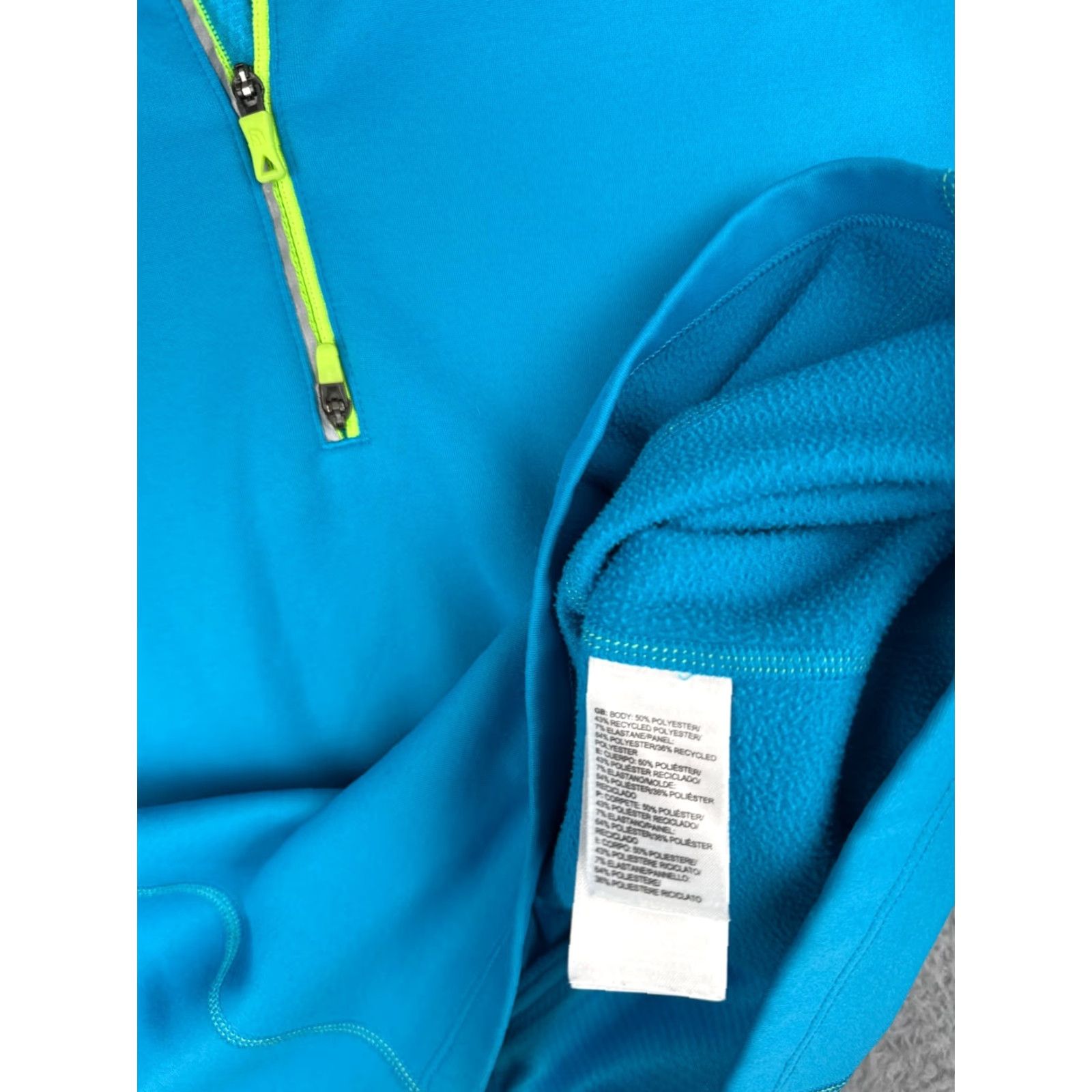 The North Face The North Face Sweatshirt Women Small Blue 1/4 Zip Pullover 100% Polyester FlashDry Size S / US 4 / IT 40 - 7 Thumbnail