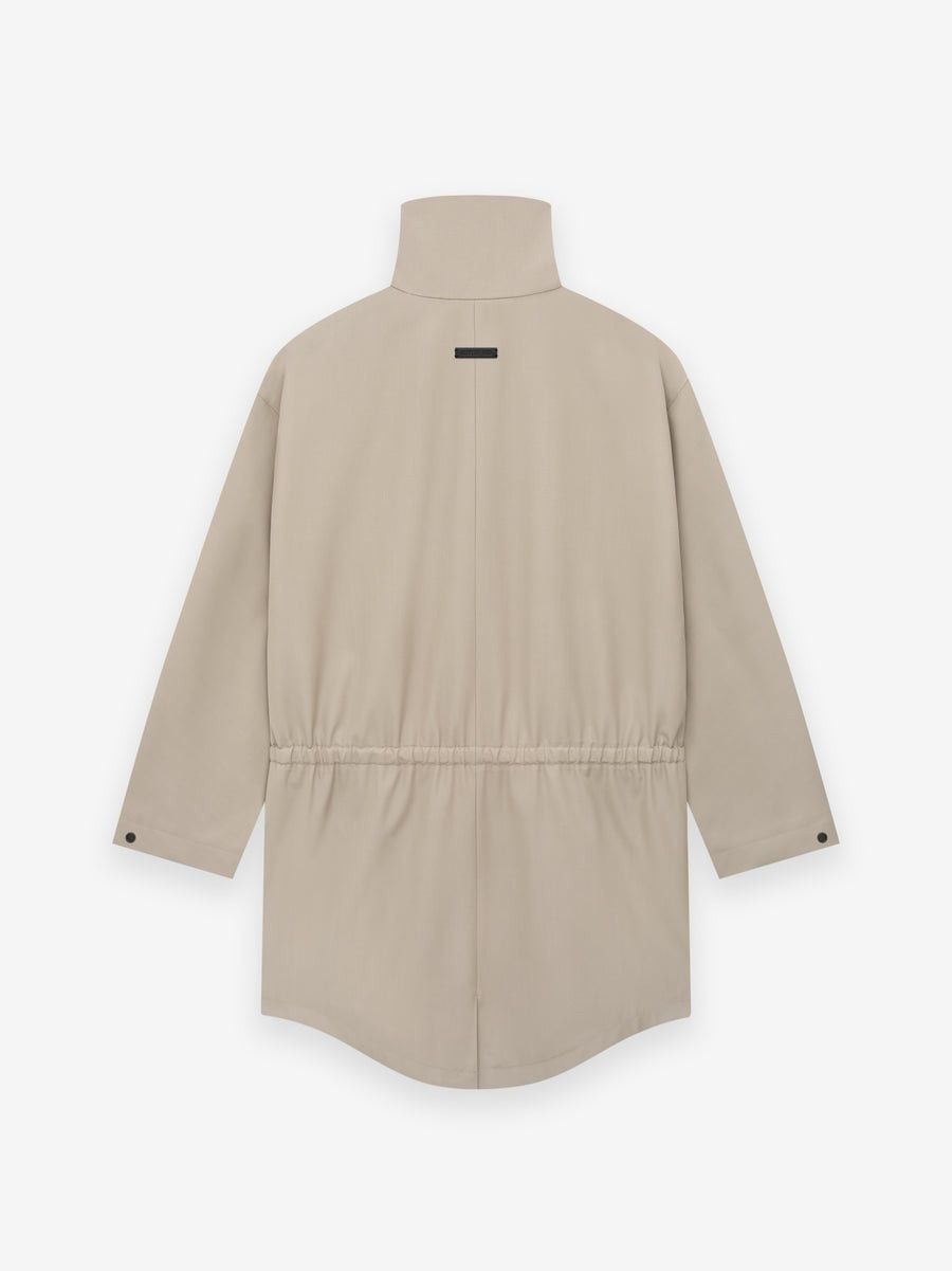 Fear of God o1mle0326 Wool Parka In Beige Size US L / EU 52-54 / 3 - 3 Thumbnail