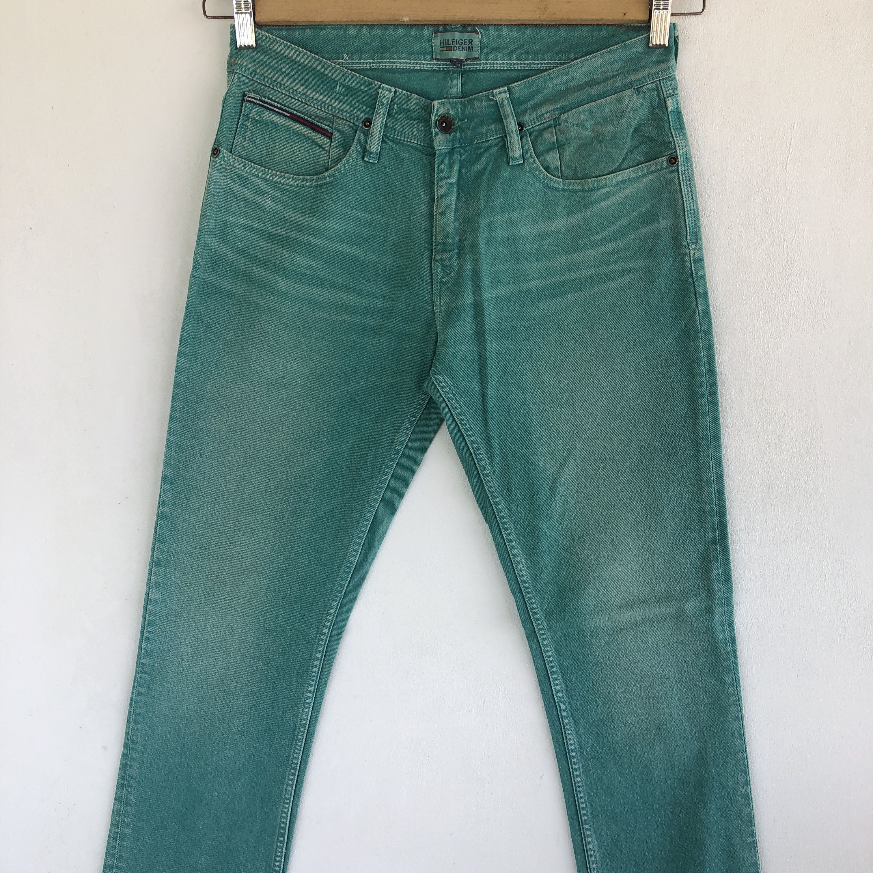 Tommy Hilfiger Green Tommy Hilfiger Jeans Tommy Hilfiger Denim Pants Size US 30 / EU 46 - 3 Thumbnail