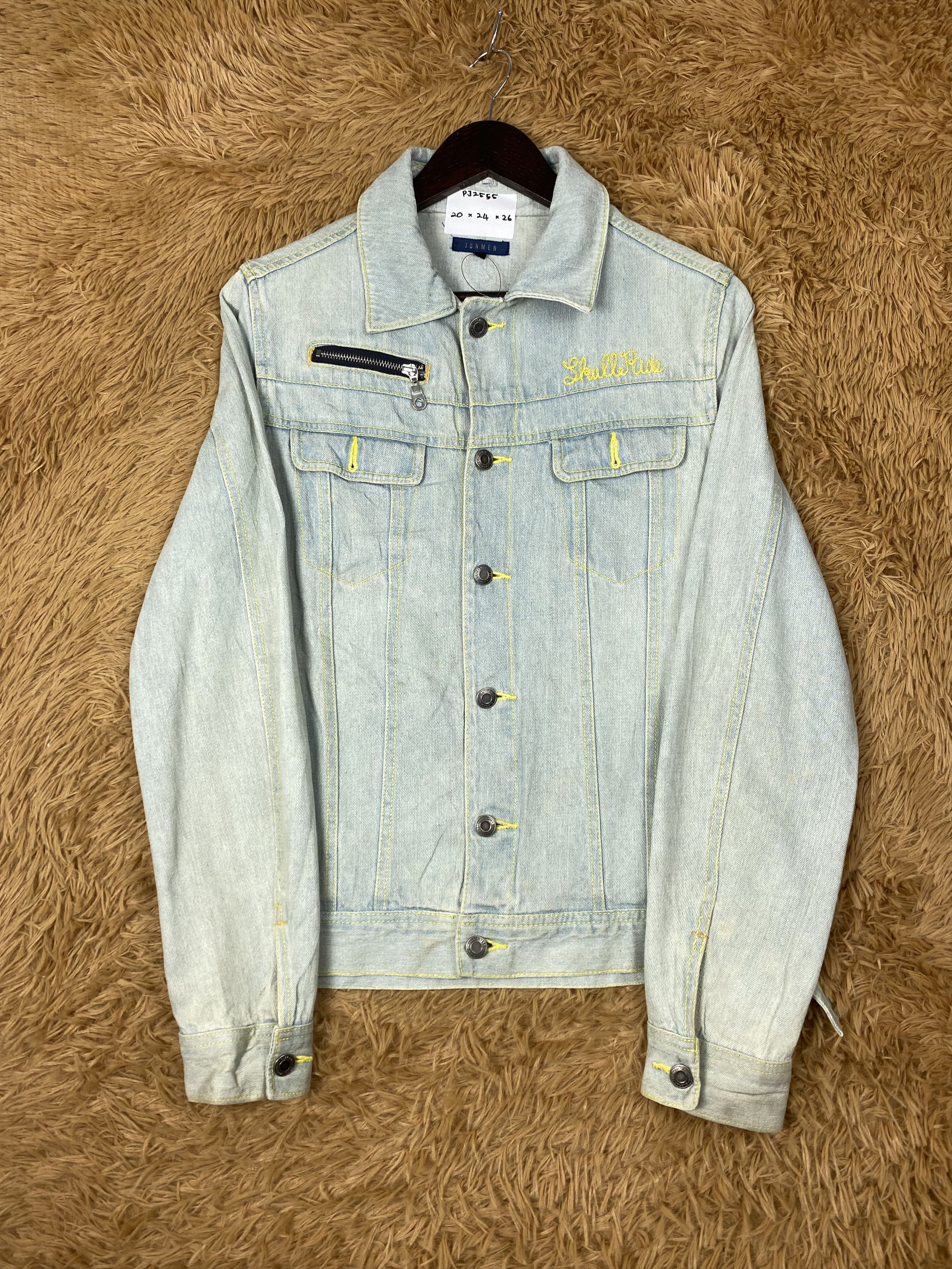 JUN MEN Vintage Jun Men Button Denim Jacket PJ2555 Size US M / EU 48-50 / 2 - 3 Thumbnail