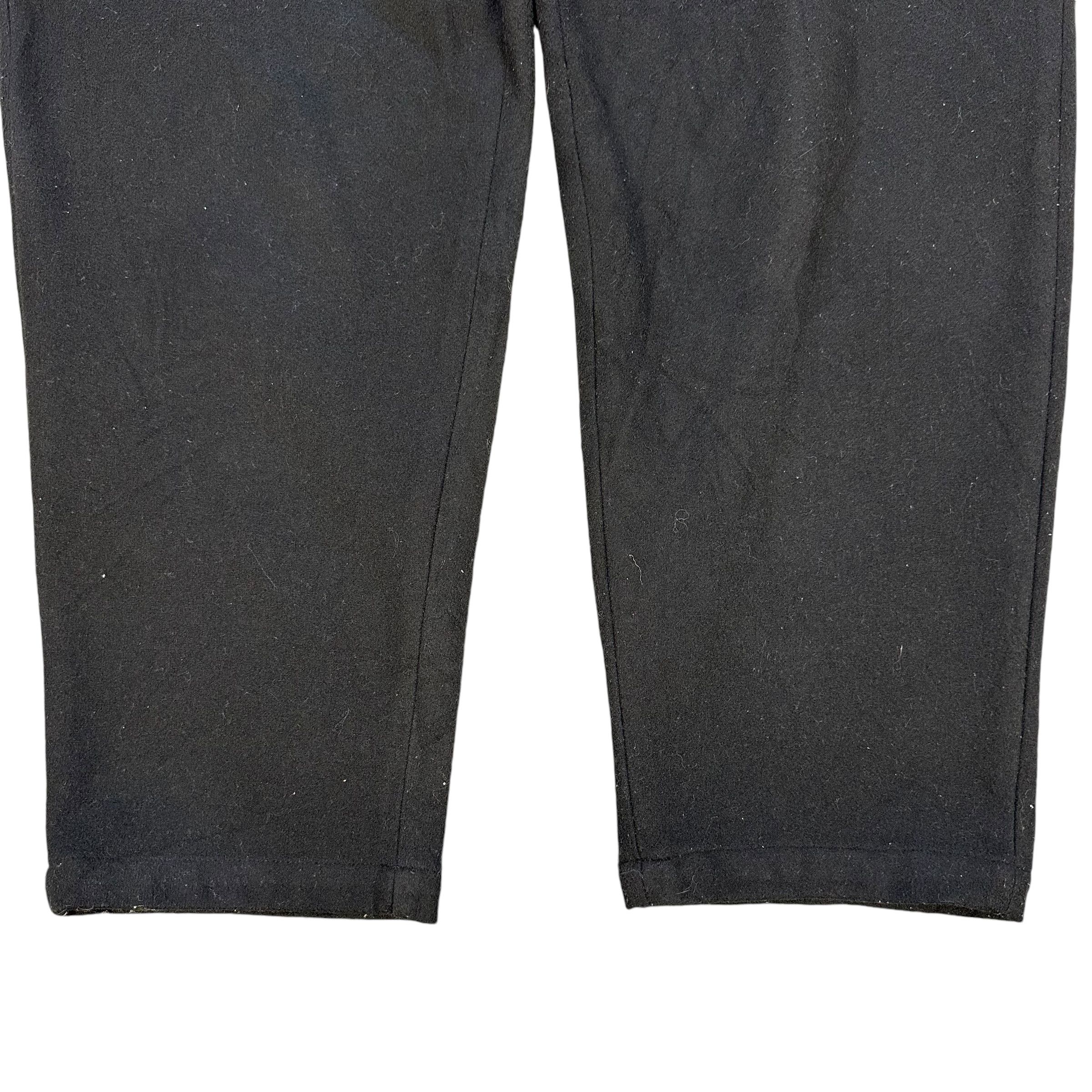 GU × Undercover GU X UNDERCOVER Black Polyester Pant Elastic Waist #A61-1412 Size 39" - 5 Thumbnail