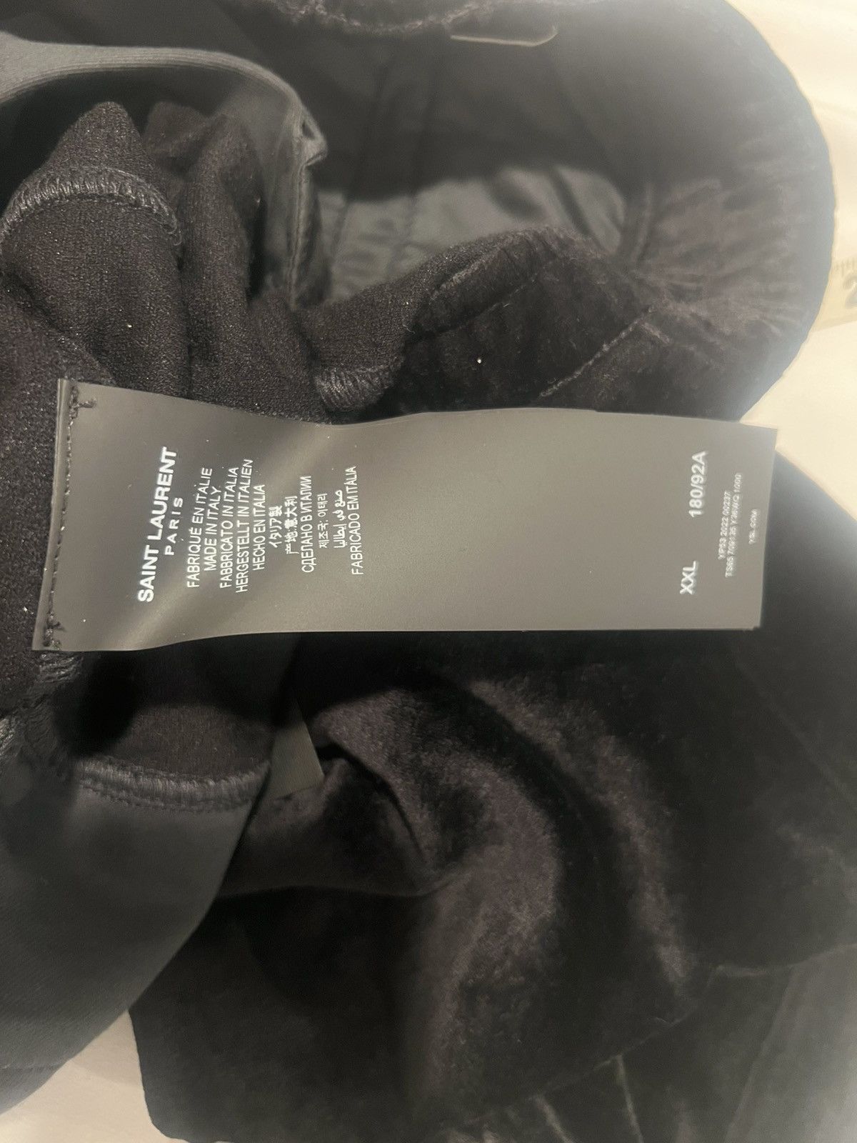 Saint Laurent Paris Saint Laurent velvet joggers pants. XXL $1350 Size US 38 / EU 54 - 10 Thumbnail