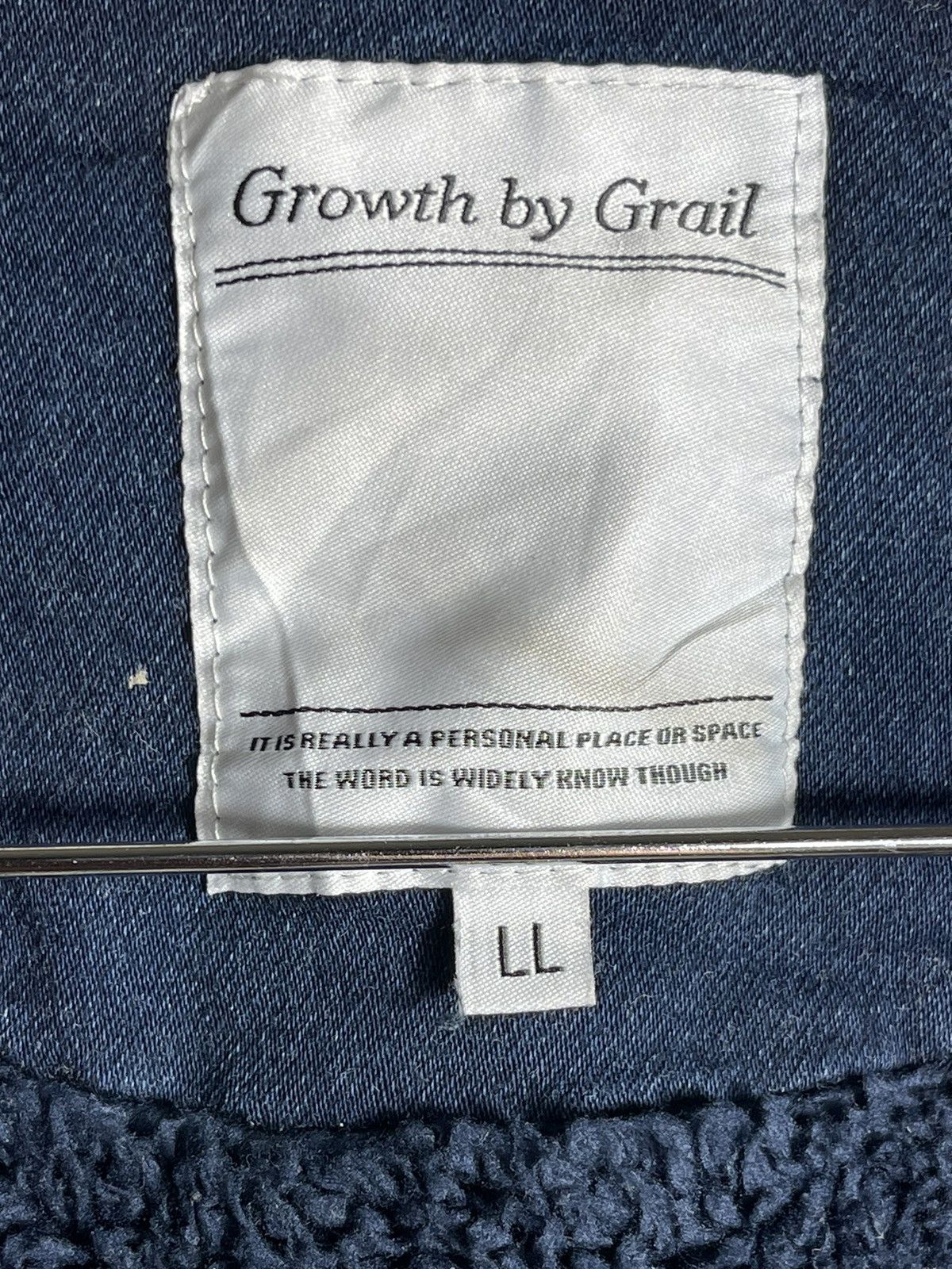 Japanese Brand Japanese Brand Growth By Grail Denim Parka jacket Size US L / EU 52-54 / 3 - 9 Thumbnail