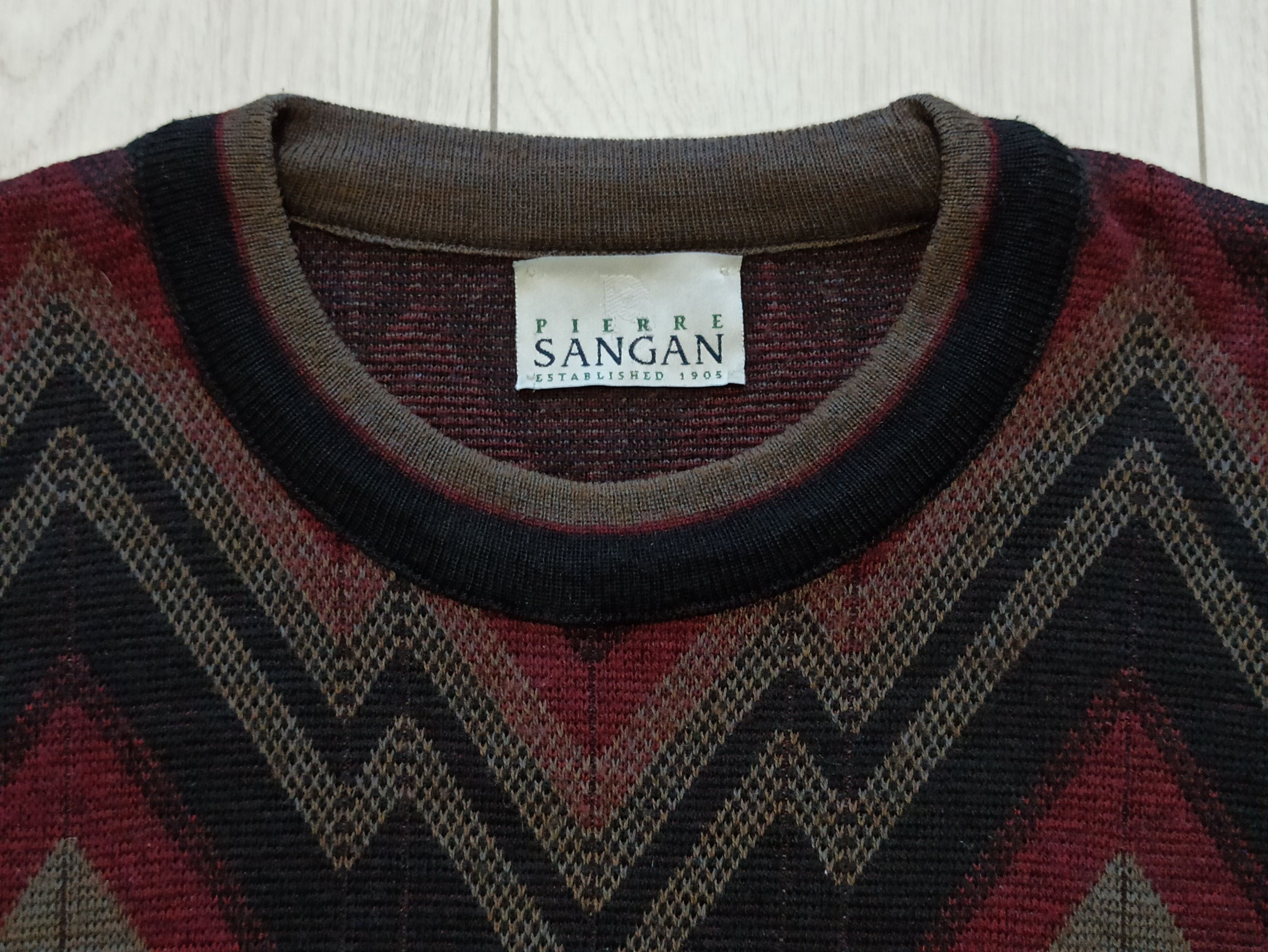 Designer × Vintage Pierre Sangan vintage woll sweater Size US M / EU 48-50 / 2 - 2 Thumbnail