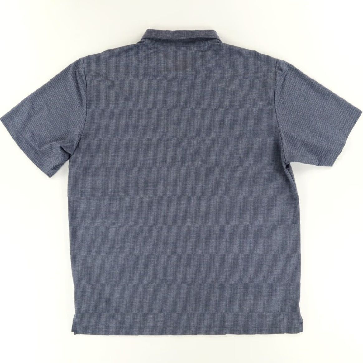 TravisMathew Travis Mathew Polo Shirt Mens 2XL Charcoal Woven Stretch Polyester Solid Short Sleeve Regular Fit Shirt Size US XXL / EU 58 / 5 - 4 Thumbnail