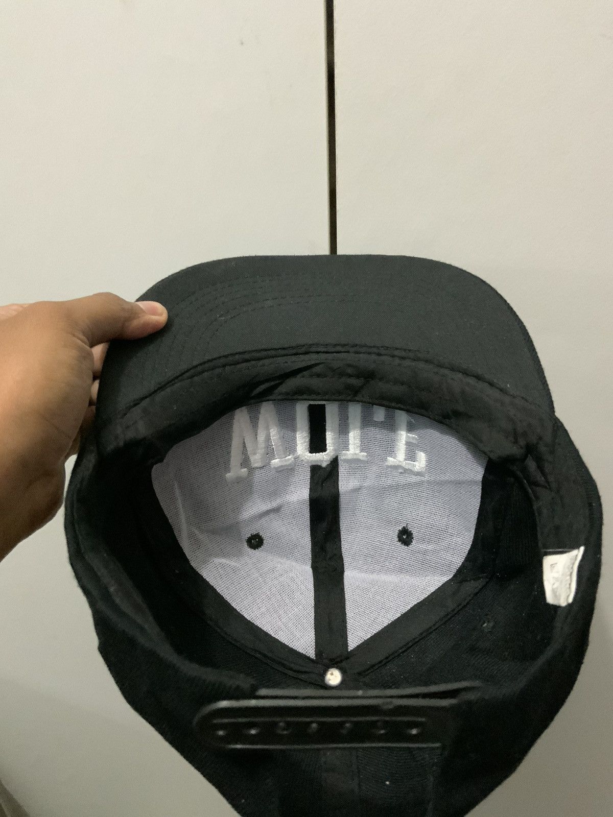Japanese Brand Wolf Big Black Hat Size ONE SIZE - 8 Thumbnail