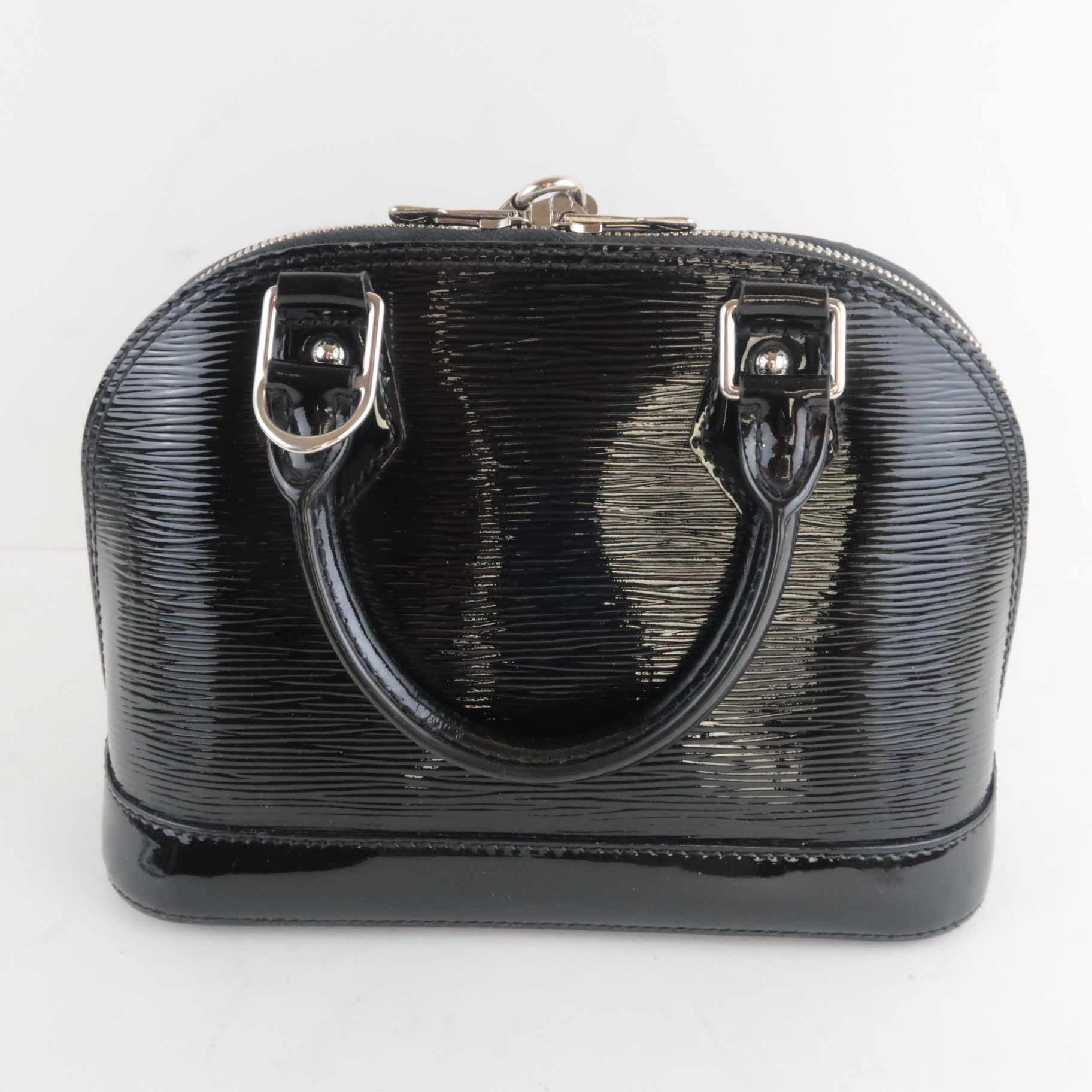 Louis Vuitton Louis Vuitton Black Noir Epi Electric Alma BB Bag Size ONE SIZE - 3 Thumbnail