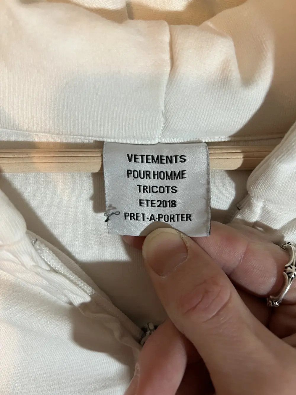 Vetements Vetements SS18 “Die Regionalbahn” Padded Zip Up Hoodie Size US S / EU 44-46 / 1 - 5 Thumbnail