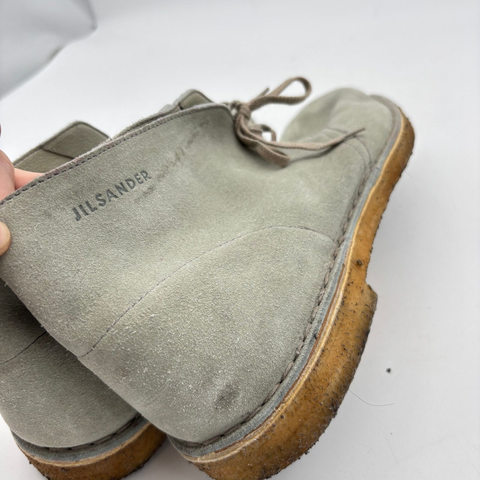Clarks × Jil Sander Clarks Jil Sander Desert Boots Suede Leather Chukka Men's 10 Size US 10 / EU 43 - 12 Thumbnail