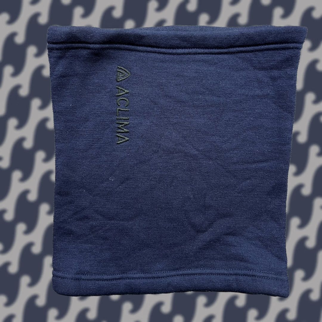 Vintage ACLIMA Neck Warmer 100% Merino Wool OS Tube Scarf Outdoor Gaiter Blue Size ONE SIZE - 1 Thumbnail
