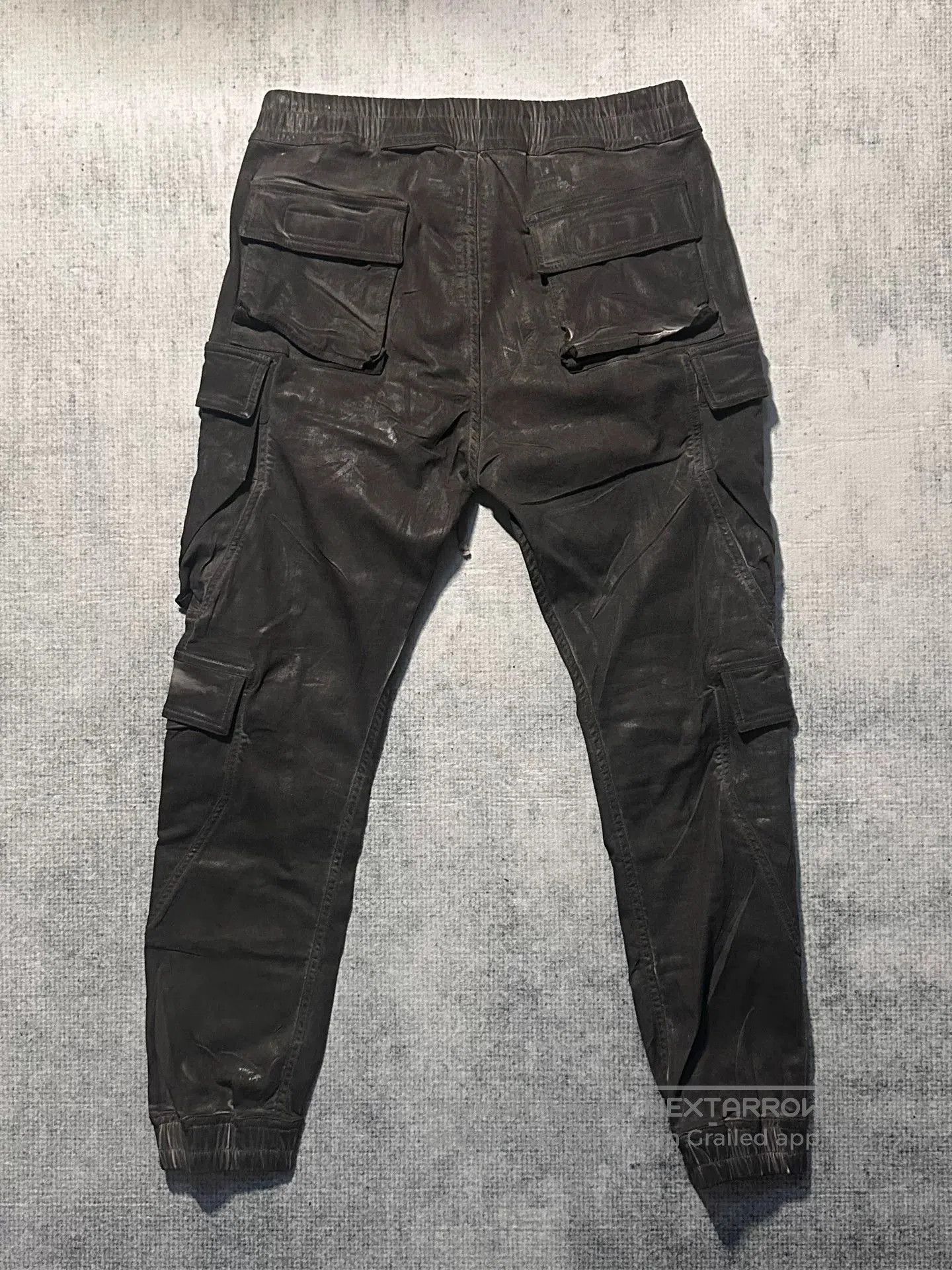 Rick Owens Rick Owens Bullet Pants in Gray. Size US 26 / EU 42 - 2 Thumbnail
