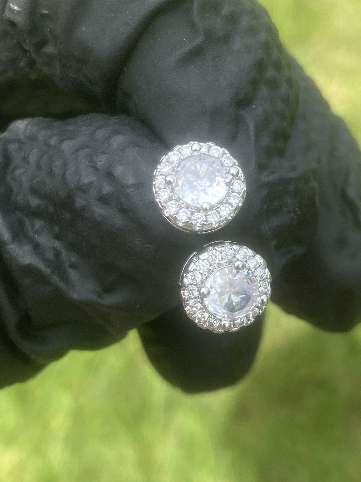 VVS1 MOISSANITE 7MM EARRINGS 💎✨