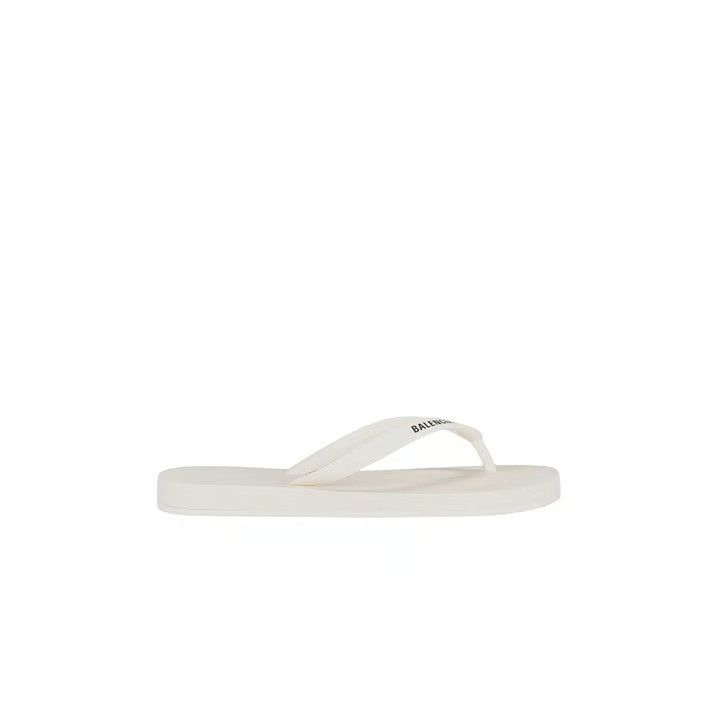 Balenciaga o1tr1nto0526 Thong Sandals in White Size US 8 / IT 38 - 1 Thumbnail