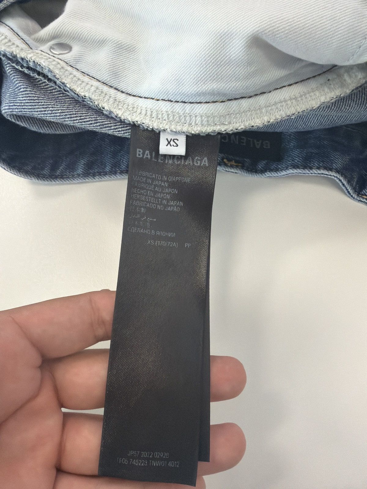 Balenciaga Balenciaga Graffiti Jeans Size US 32 / EU 48 - 12 Thumbnail