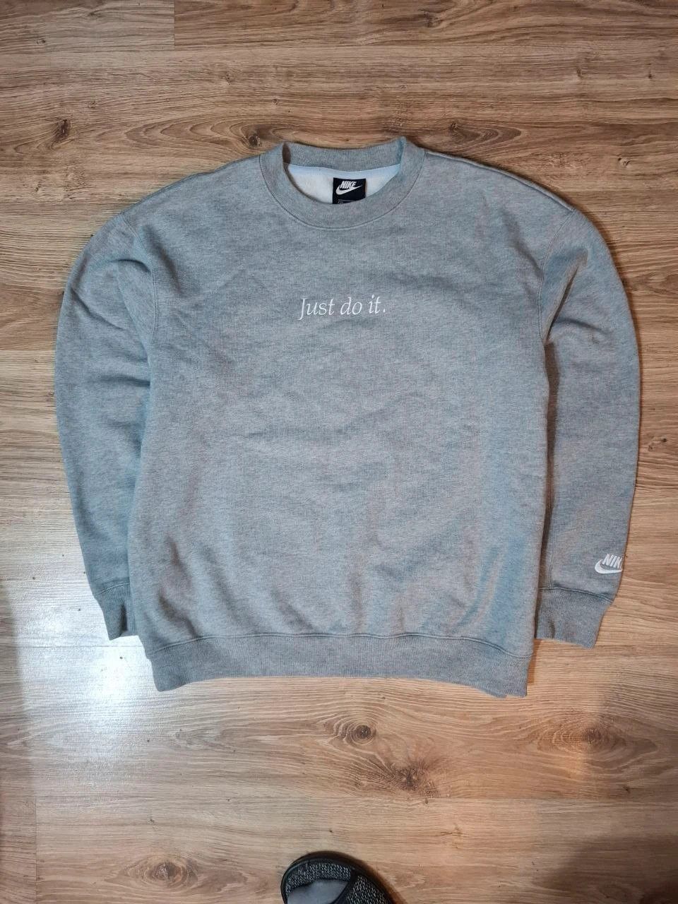 Nike sweatshirt Nike "just do it" Size US M / EU 48-50 / 2 - 1 Thumbnail