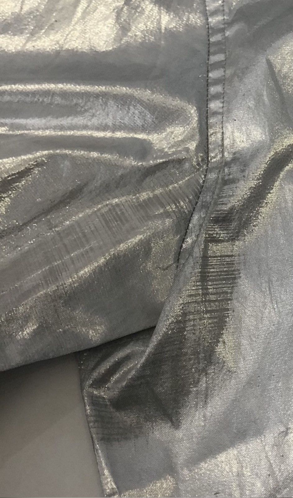 Dolce & Gabbana D&G "Metallic Silver" Dress Shirt Size US S / EU 44-46 / 1 - 10 Thumbnail