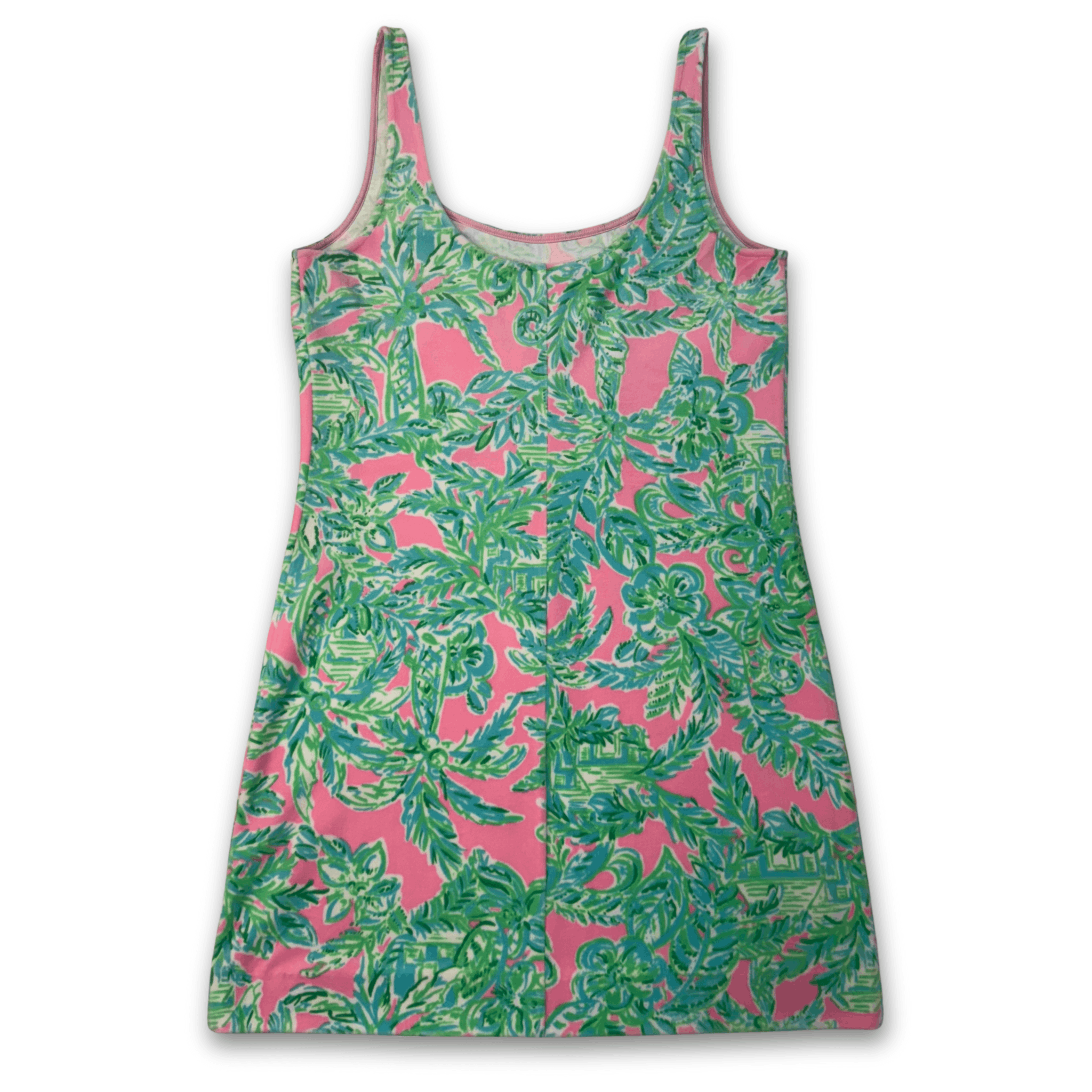 Lilly Pulitzer Lilly Pulitzer Dyanna Velour Newberri Tank Dress Size S / US 4 / IT 40 - 3 Thumbnail