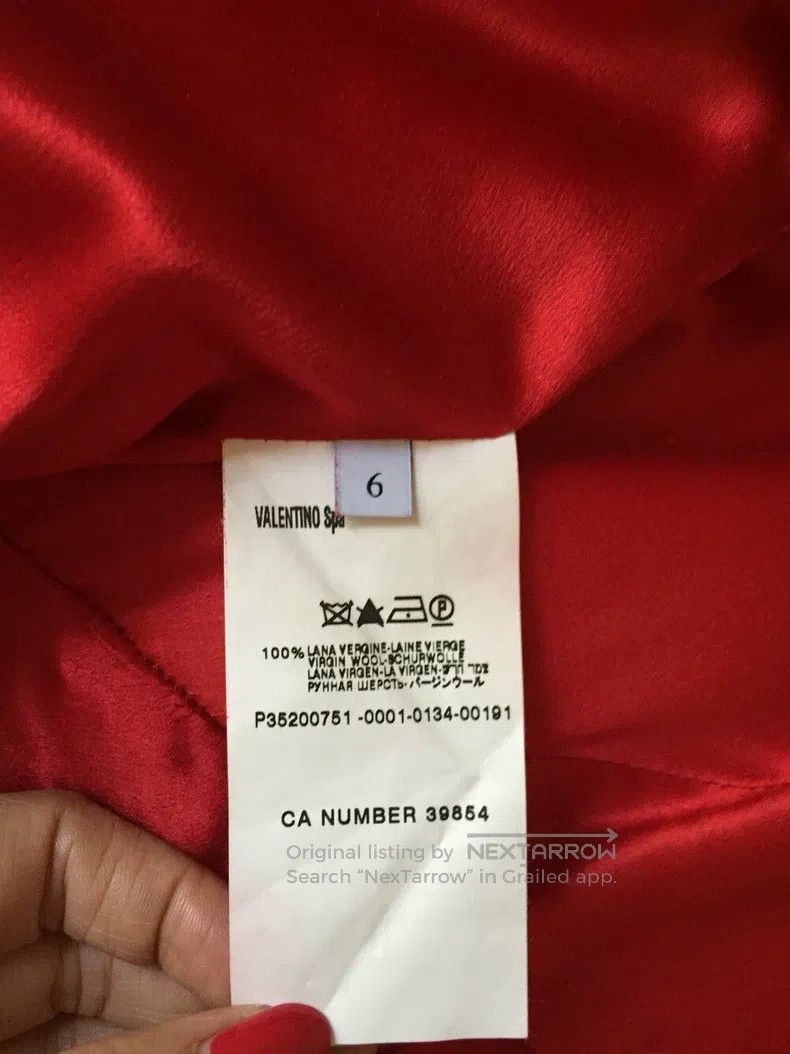 Valentino Valentino Red dress skirt Size S / US 4 / IT 40 - 3 Thumbnail