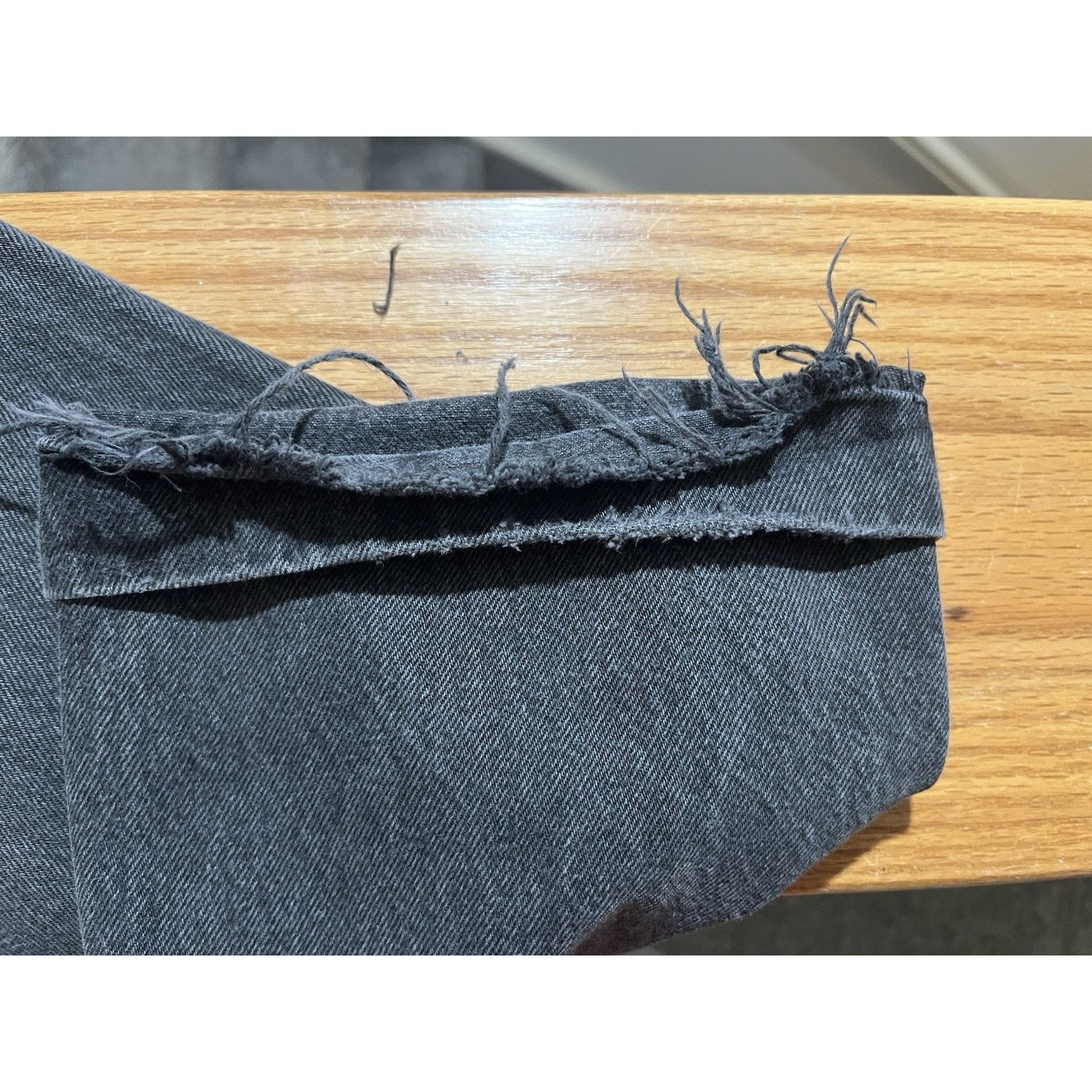 Levi's Vtg Levi’s 501-0660 90s Button Fly Black Denim USA 34W READ Size US 34 / EU 50 - 11 Thumbnail