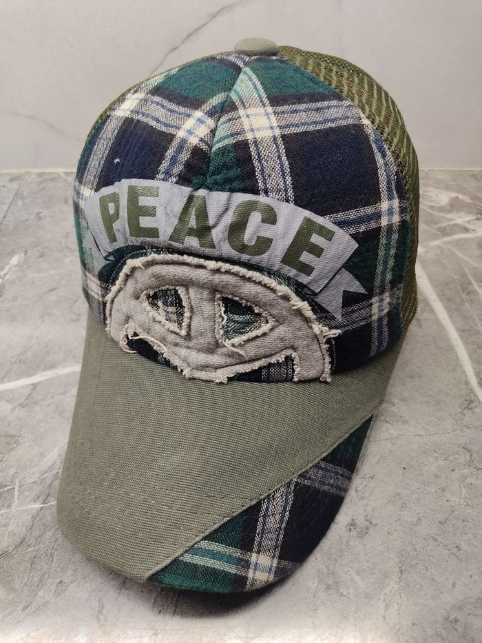 Japanese Brand Vintage Peace Collective Cap Hat Size ONE SIZE - 1 Thumbnail