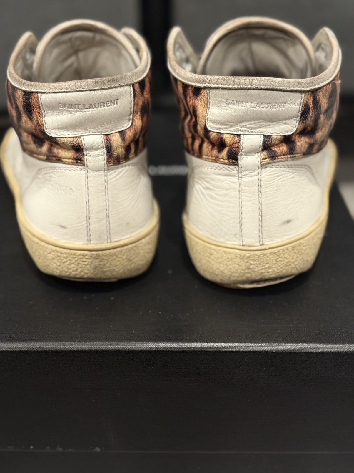 Saint Laurent Paris Saint Laurent Paris SL/37M Leopard Print SS16 Surf Sounds Size US 7 / EU 40 - 4 Thumbnail