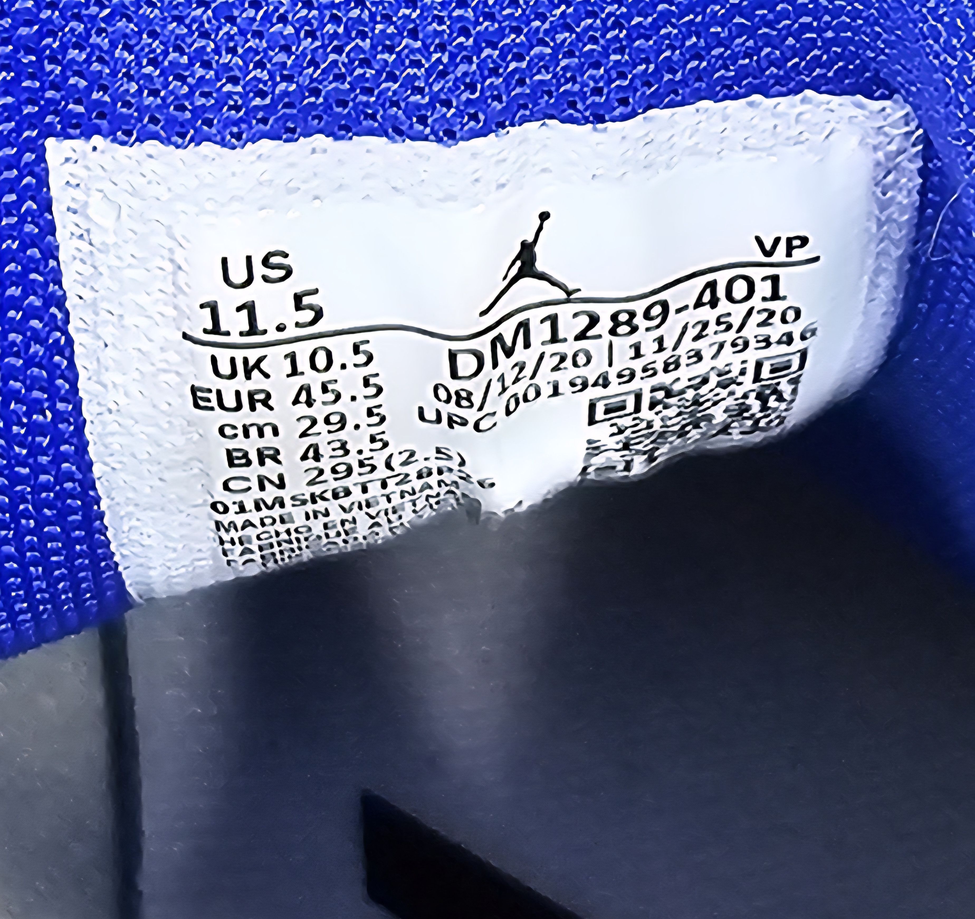 Nike Air Jordan‎ Why Not Zer0.4 "Trust & Loyalty" (DM1289-401) Size US 11.5 / EU 44-45 - 8 Thumbnail