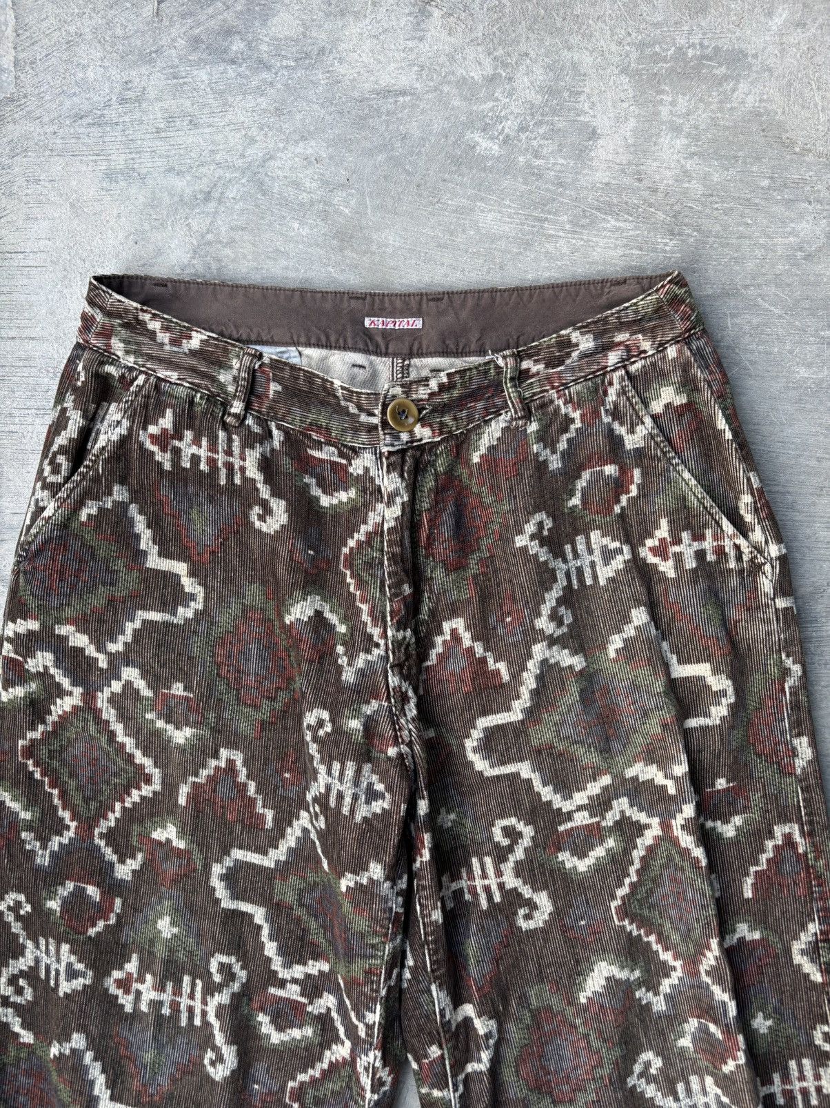Kapital Kapital Tapestry Corduroy🇯🇵 Size US 30 / EU 46 - 2 Thumbnail