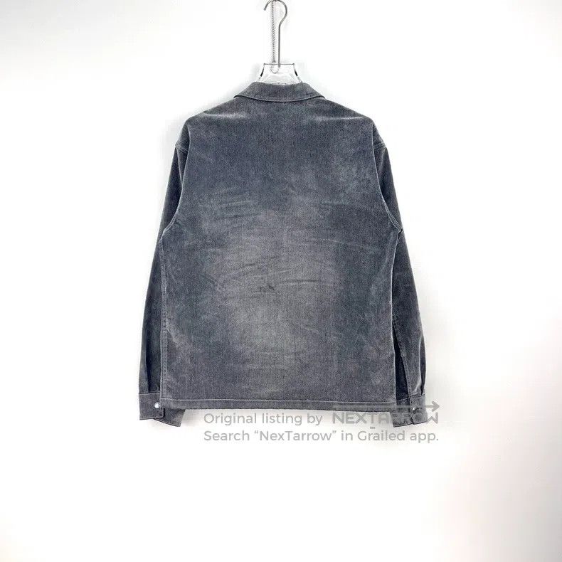 Dior Dior Gray classic logo velvet satin denim jacket Size US M / EU 48-50 / 2 - 4 Thumbnail