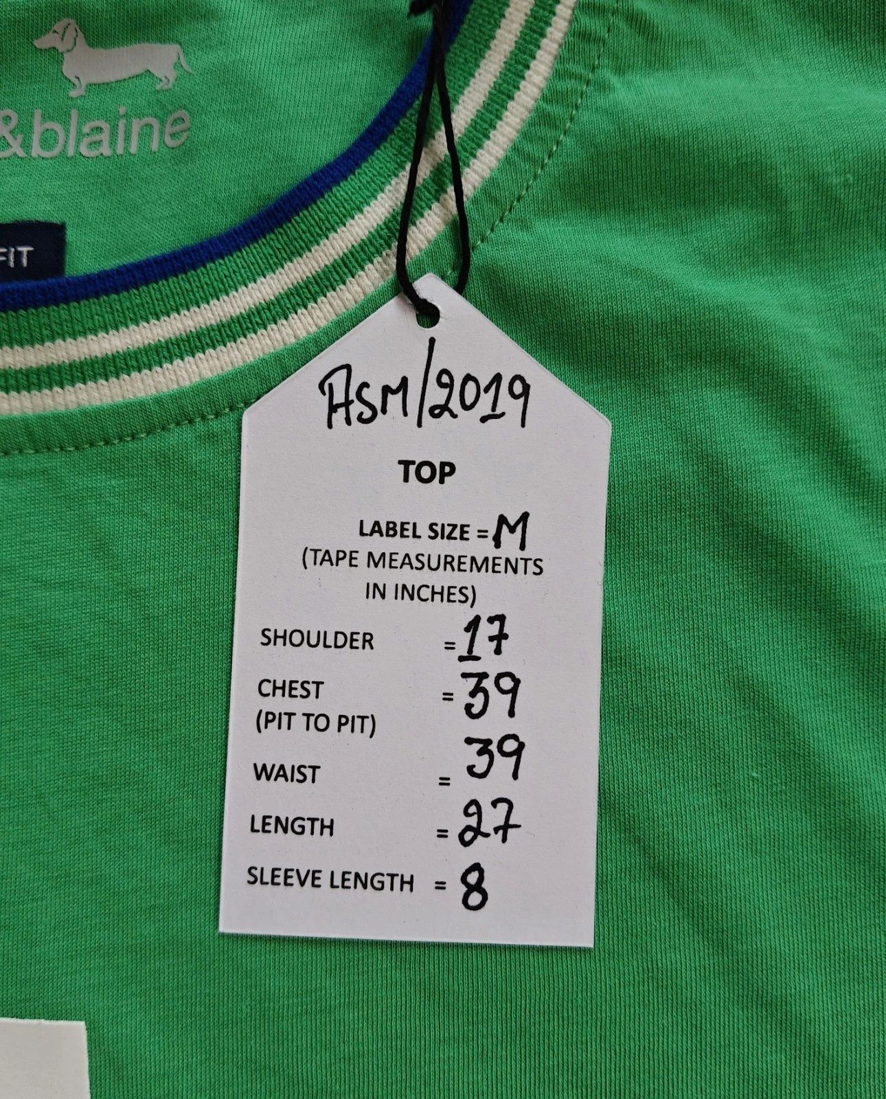 Harmont & Blaine Harmont & Blaine Shortsleeves Crew Neck ASM/2019 Size US M / EU 48-50 / 2 - 6 Thumbnail