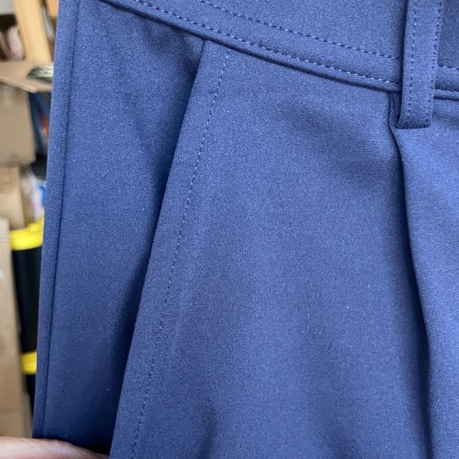 Other NWT HALARA Navy Wide Leg Women's Pants Size 28" / US 6 / IT 42 - 5 Thumbnail