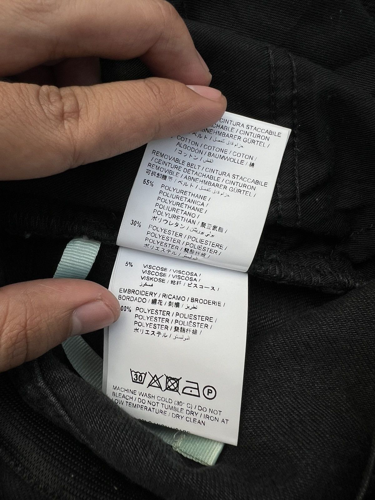 Off-White Off-White Slim Low Crotch Jeans Size US 29 - 9 Thumbnail