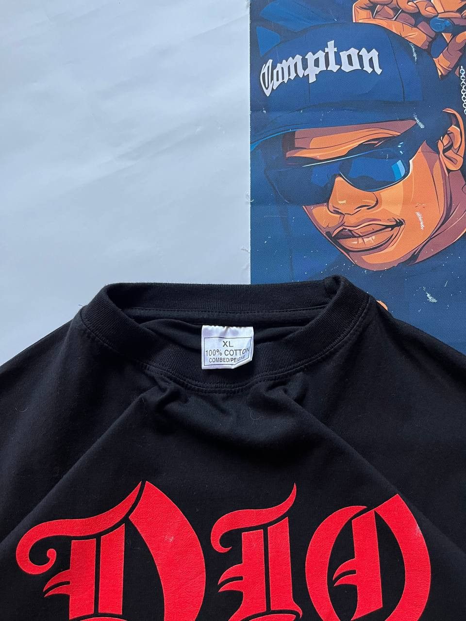 Band Tees Dio Holy Diver Vintage 00s Band Tee Size US XL / EU 56 / 4 - 8 Thumbnail