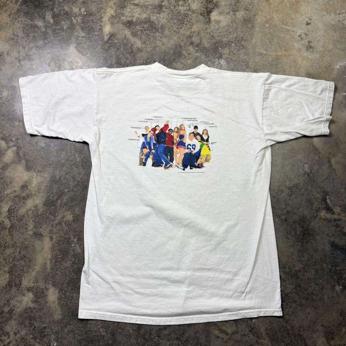 Vintage vintage y2k not another teen movie movie promo baggy tshirt Size US XL / EU 56 / 4 - 1 Thumbnail