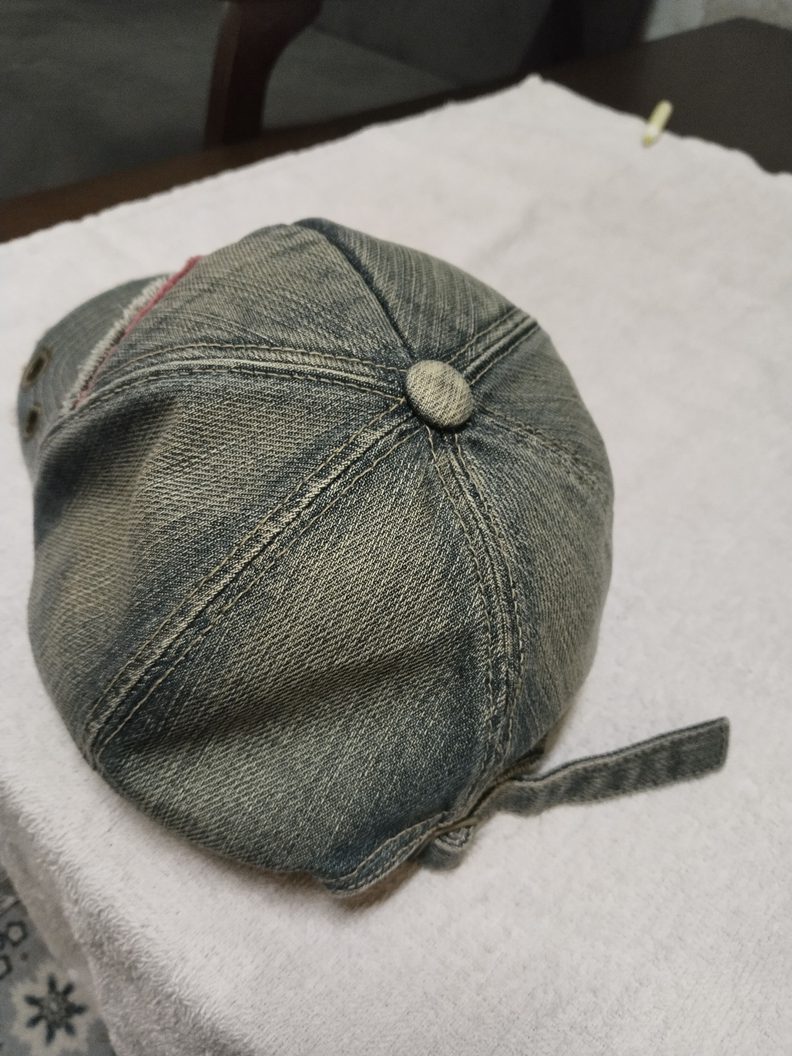 DENIM TEARS RARE LEGENDARY DENIM SOUL DISTRESSED HAT Size ONE SIZE - 3 Thumbnail