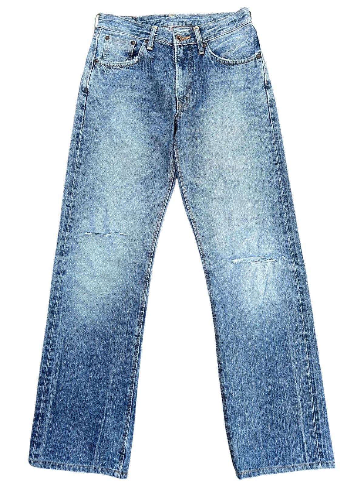 Kapital Vintage Edwin 505zx Selvedge Distressed Denim jeans Size US 29 - 1 Thumbnail
