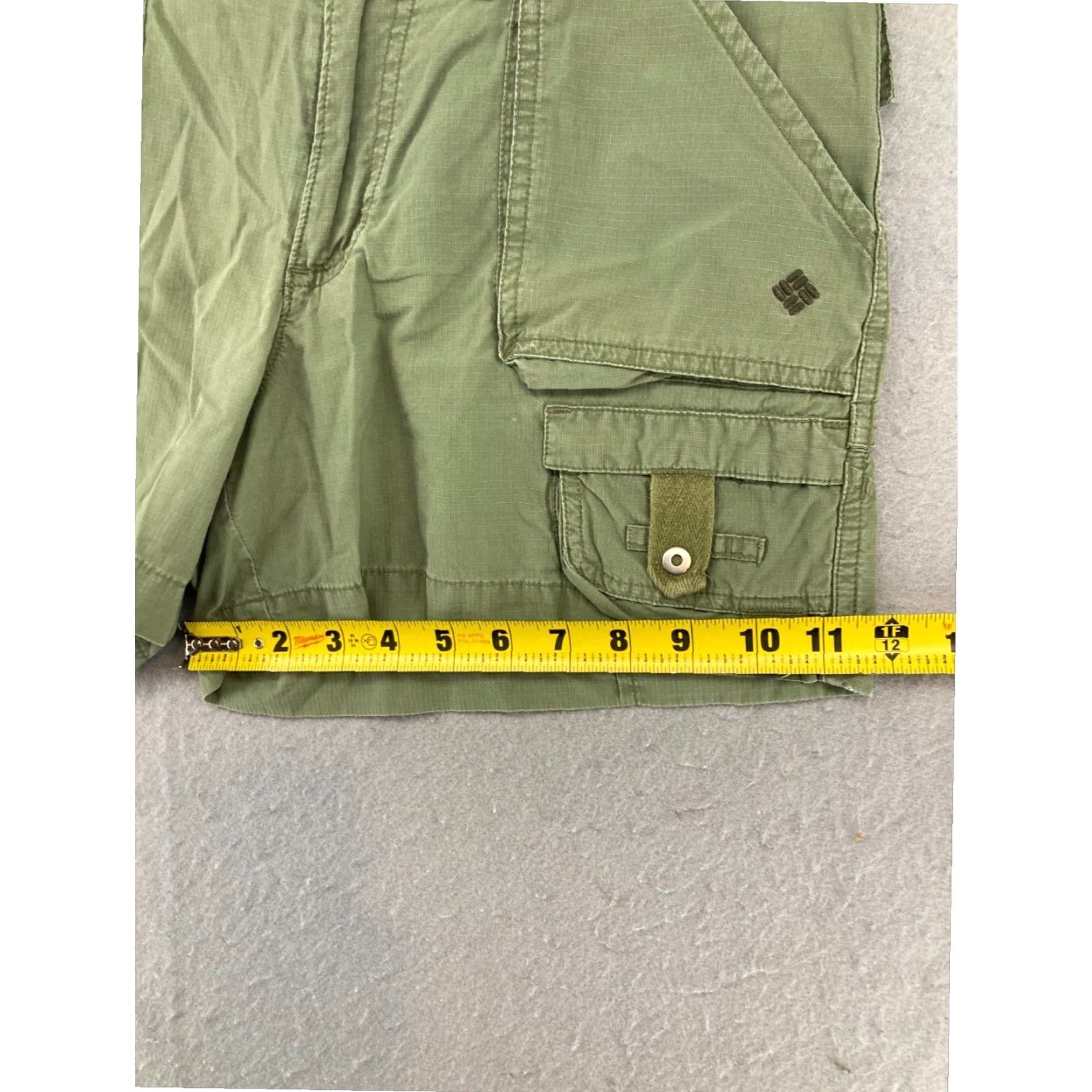 Vintage Columbia Womens Vertex 32 Green Ripstop Extra Large XL Hiking Shorts Size 32" / US 10 / IT 46 - 5 Thumbnail