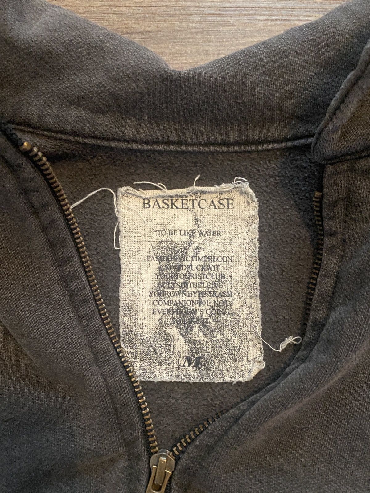 basketcase gallery Basketcase Hench Quarter Zip | Grailed