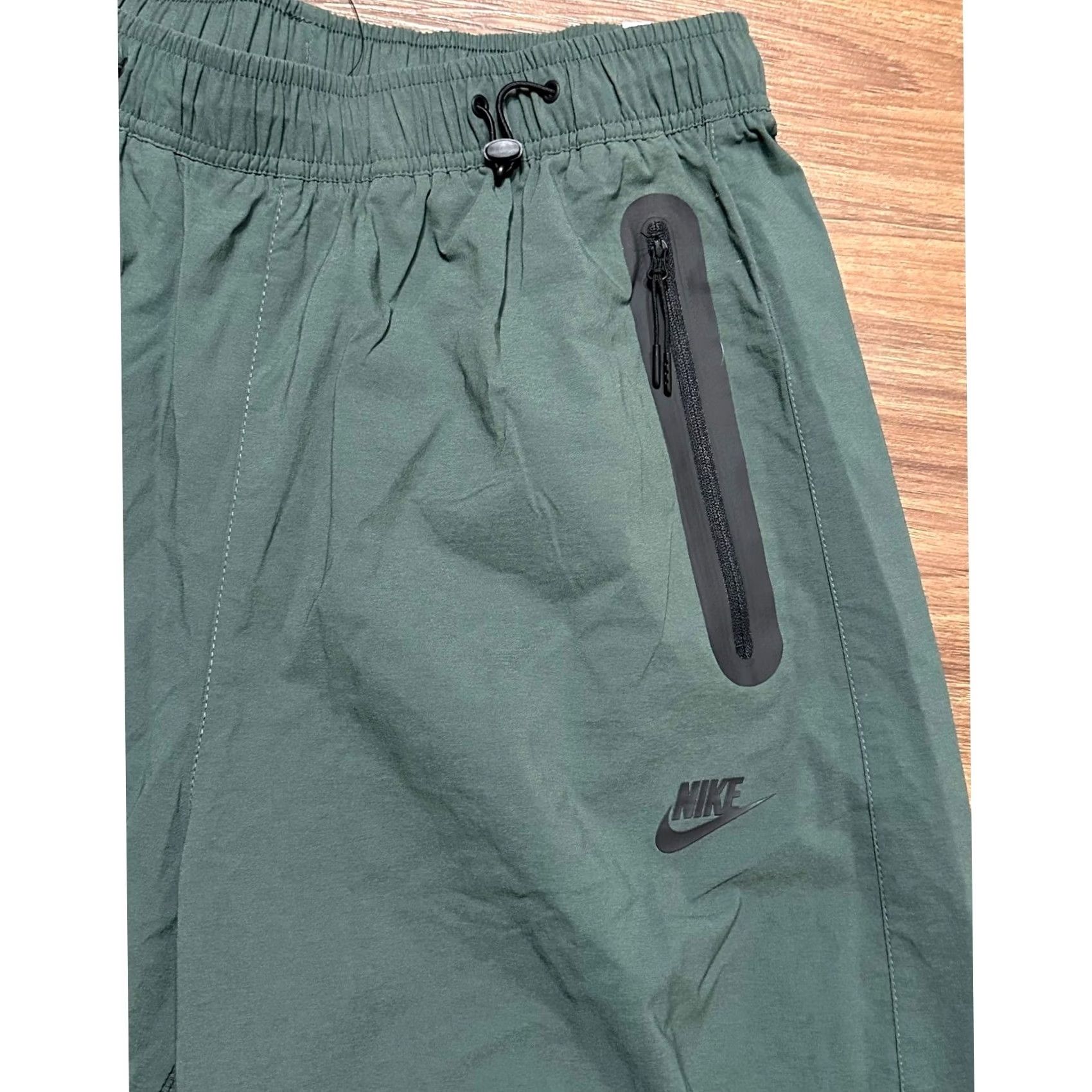 Nike Nike Tech Woven Track Pants Green Black Mens M Size US 31 - 5 Thumbnail
