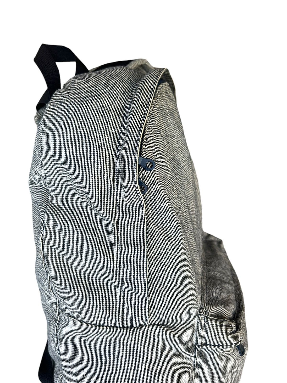 Unused Unused Japan Leather Cotton Backpack Bag Size ONE SIZE - 17 Thumbnail