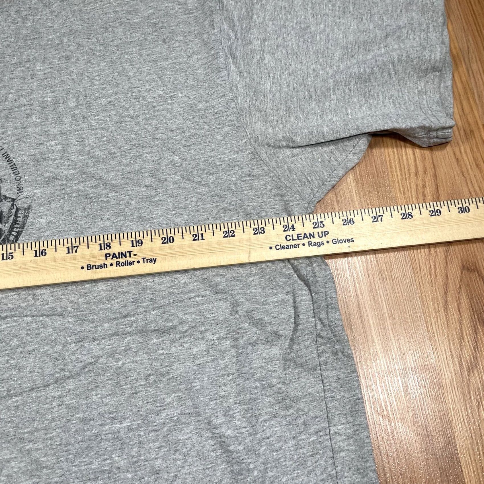 Vintage Unbranded CrewNeck Graphics T-Shirt Mens XL Extra Large 100% Cotton Made In USA Gray Short Sleeve Logo T-Shirt Mens XL Size US XL / EU 56 / 4 - 6 Thumbnail